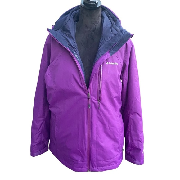 Columbia Jackets & Blazers - Columbia Alpine Action Omni-Heat Hooded Jacket